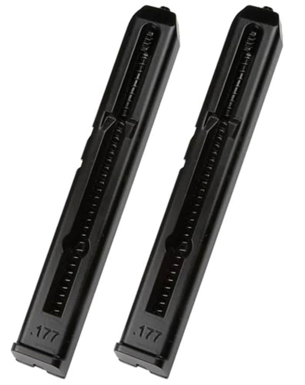 2 Pack Umarex Metal CO2 BB Gun 4.5MM Magazine 19 Rounds for Elite II, XBG, XCP