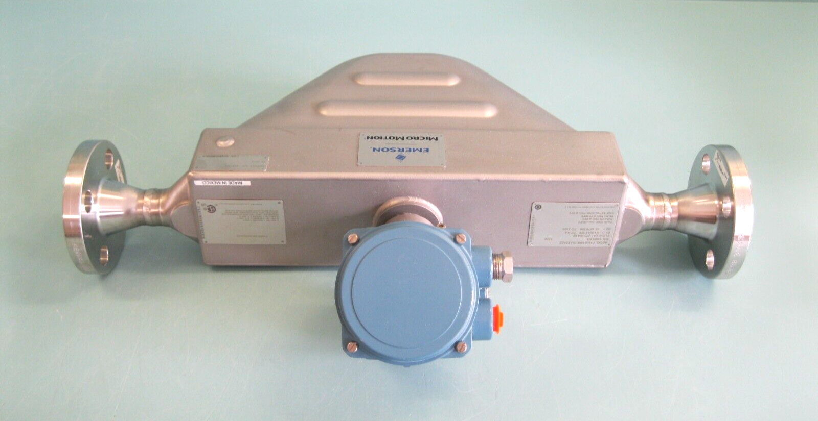 1" 300# Micro Motion F100 S129C2BAEZAZZ Sensor 800 Core Processor 2020 CAL. E18