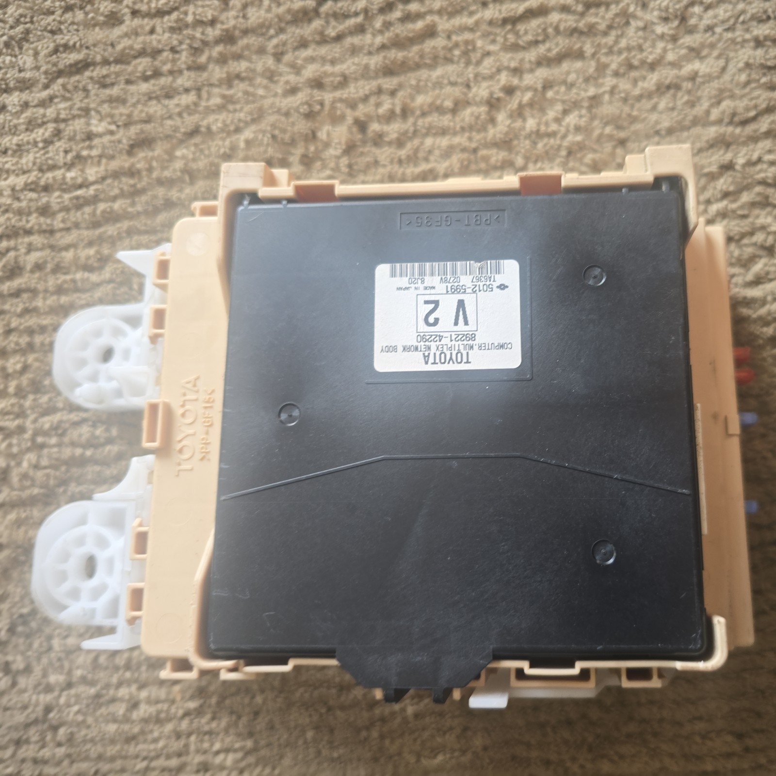 2016-2018 Toyota Rav4 Multi Plex Network Computer Module Unit 82730-0R101