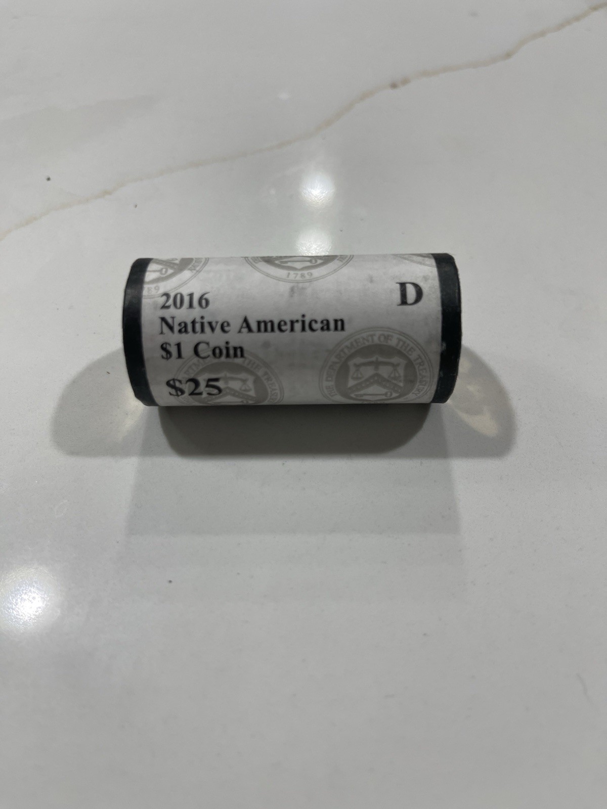 US Mint Dollar Coin rolls Native American 2016-D Code unopened