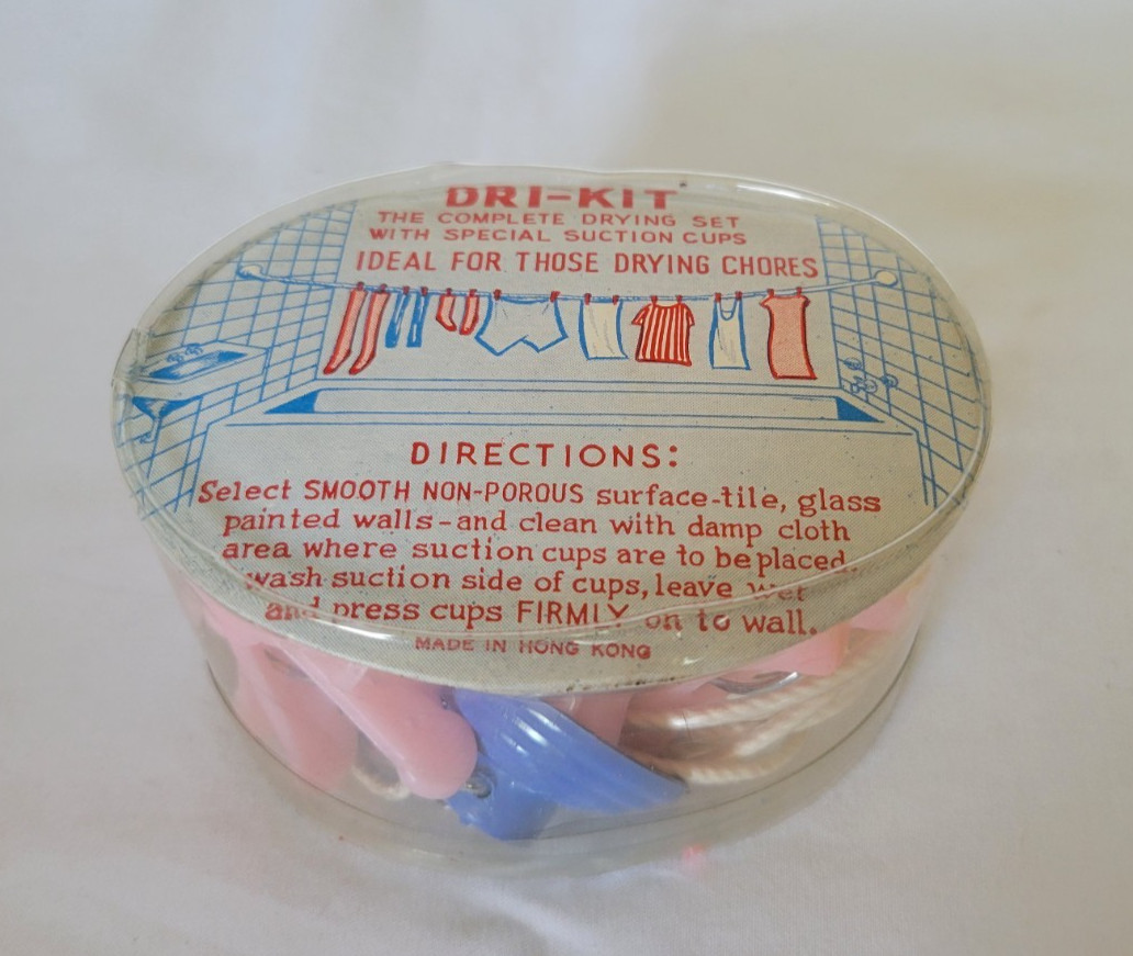 Vintage Clothesline Dri Kit Indoor Drying Home Travel Kit