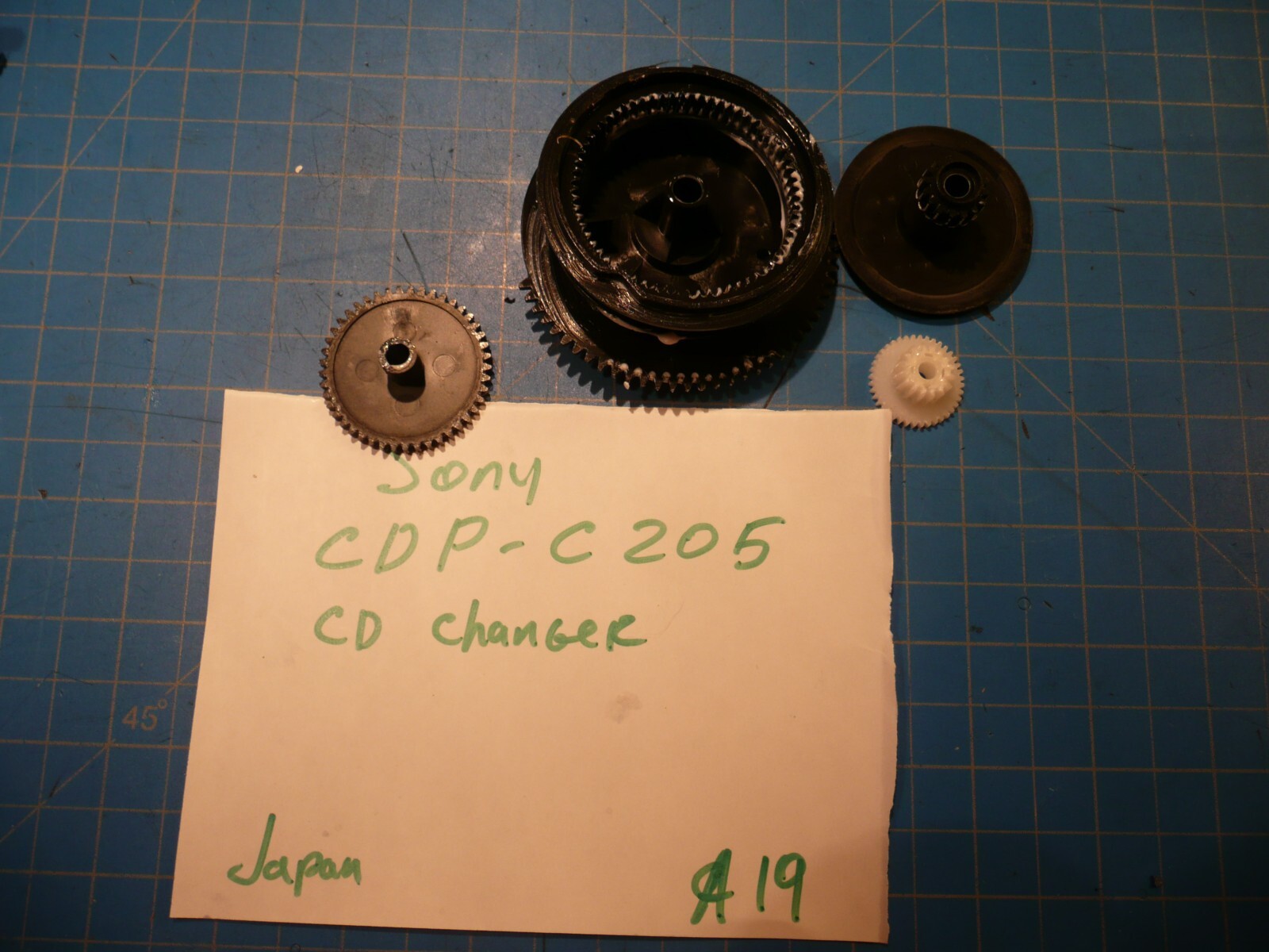 Sony CDP-C205 CD Changer Replacement Parts Plastic Parts
