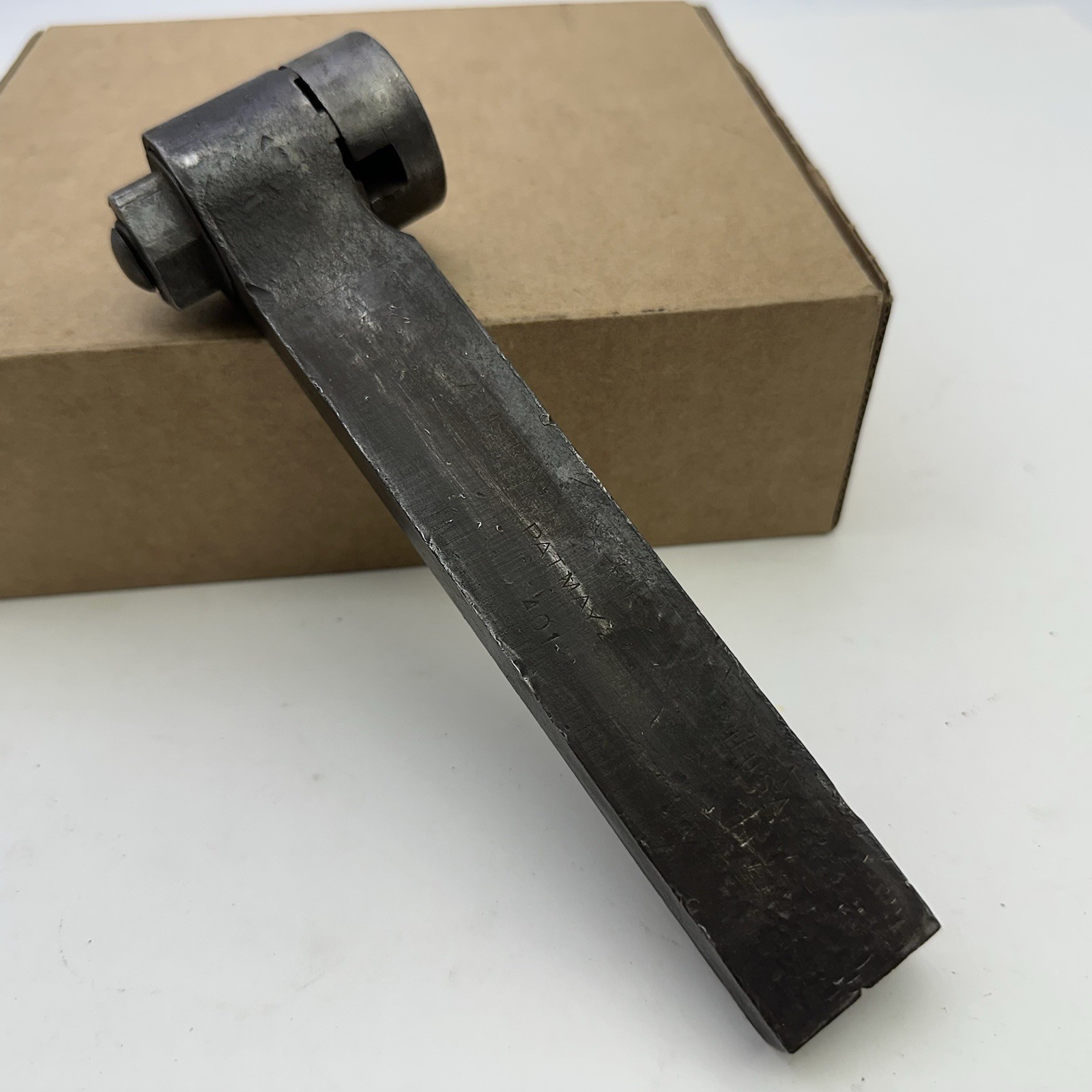 Armstrong No. 401 Lathe Tool Holder, PLANER AND SHAPER TOOLS Vintage USA