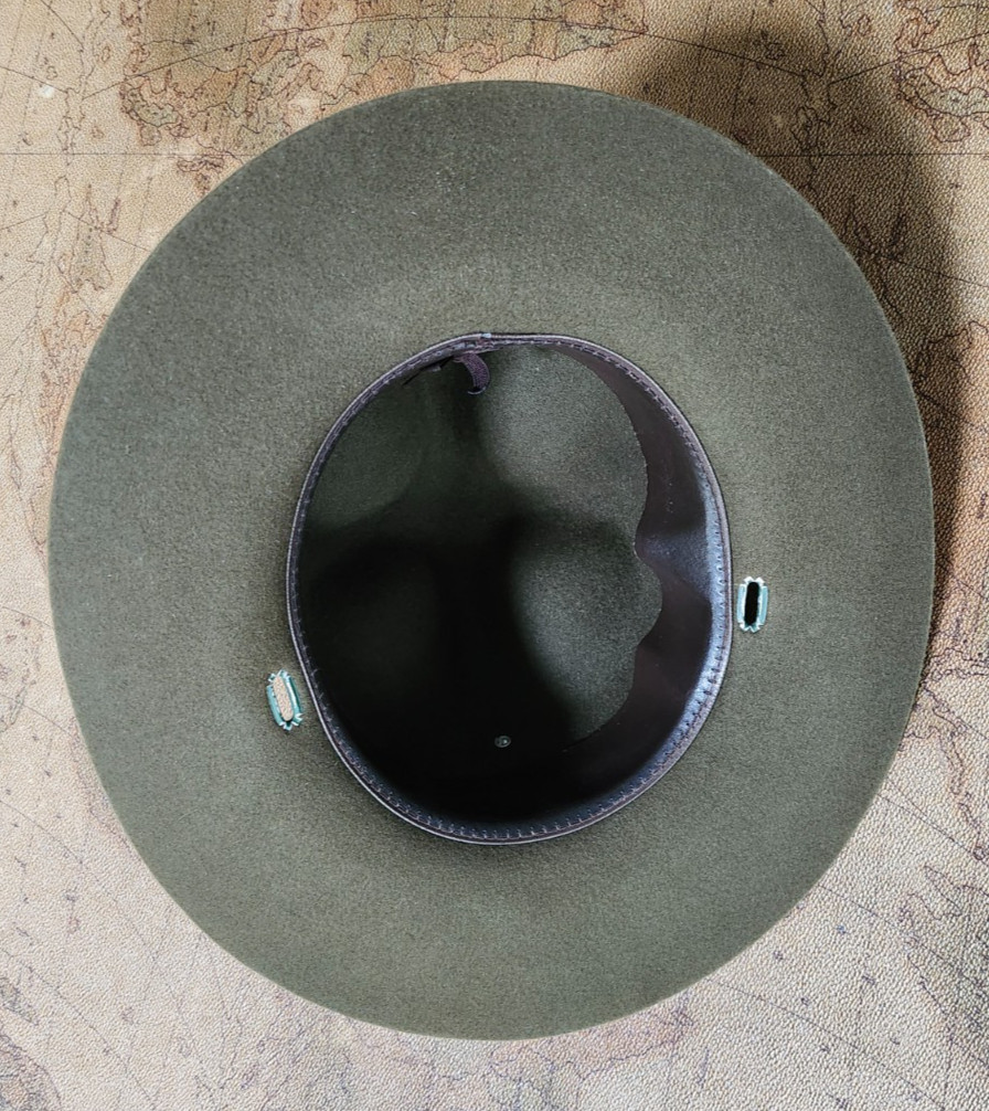 US Military Drill Sergeant Hat Service Size 6 1/2 - Nice Condition