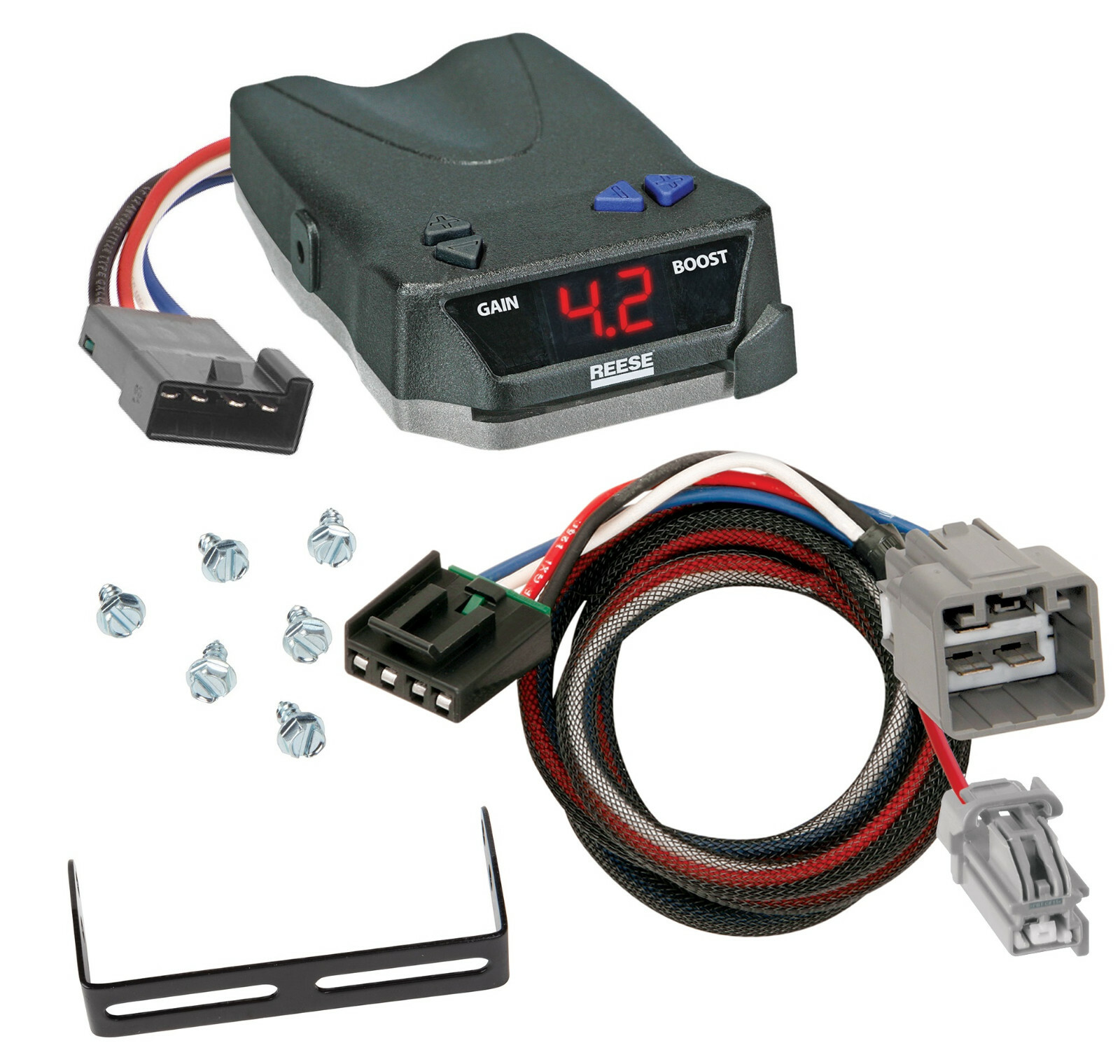 Trailer Brake Controller for 13-14 RAM 1500 2500 3500 Wiring Module Box 1-4 Axle