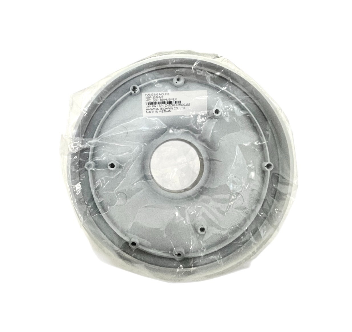 Hanwha Techwin SBP-301HM5 Hanging Camera Mount Adaptor in Ivory