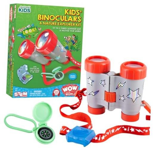 Wow in The World Kids’ Binoculars & Nature Explorer KIT | Look Far, Nature