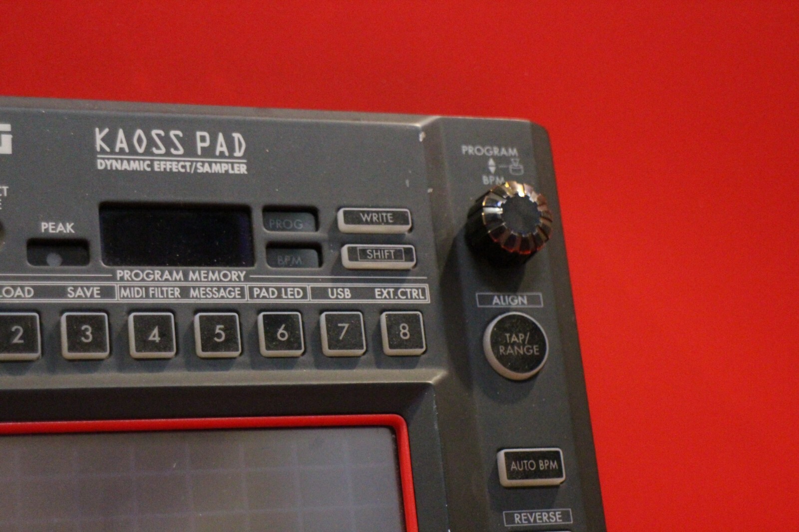 USED Korg KP-3 KAOSS PAD KP 3 Dynamic Effect Sampler sequencer U2311 240627