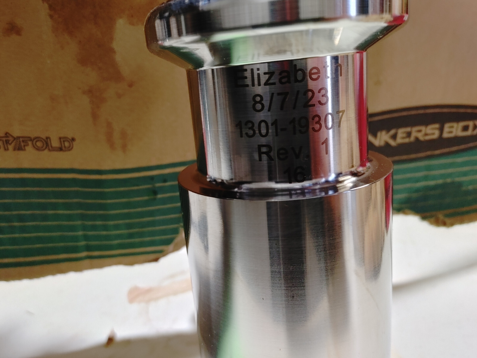 Elizabeth Compression punch die tooling 1301-19307 (GKG)
