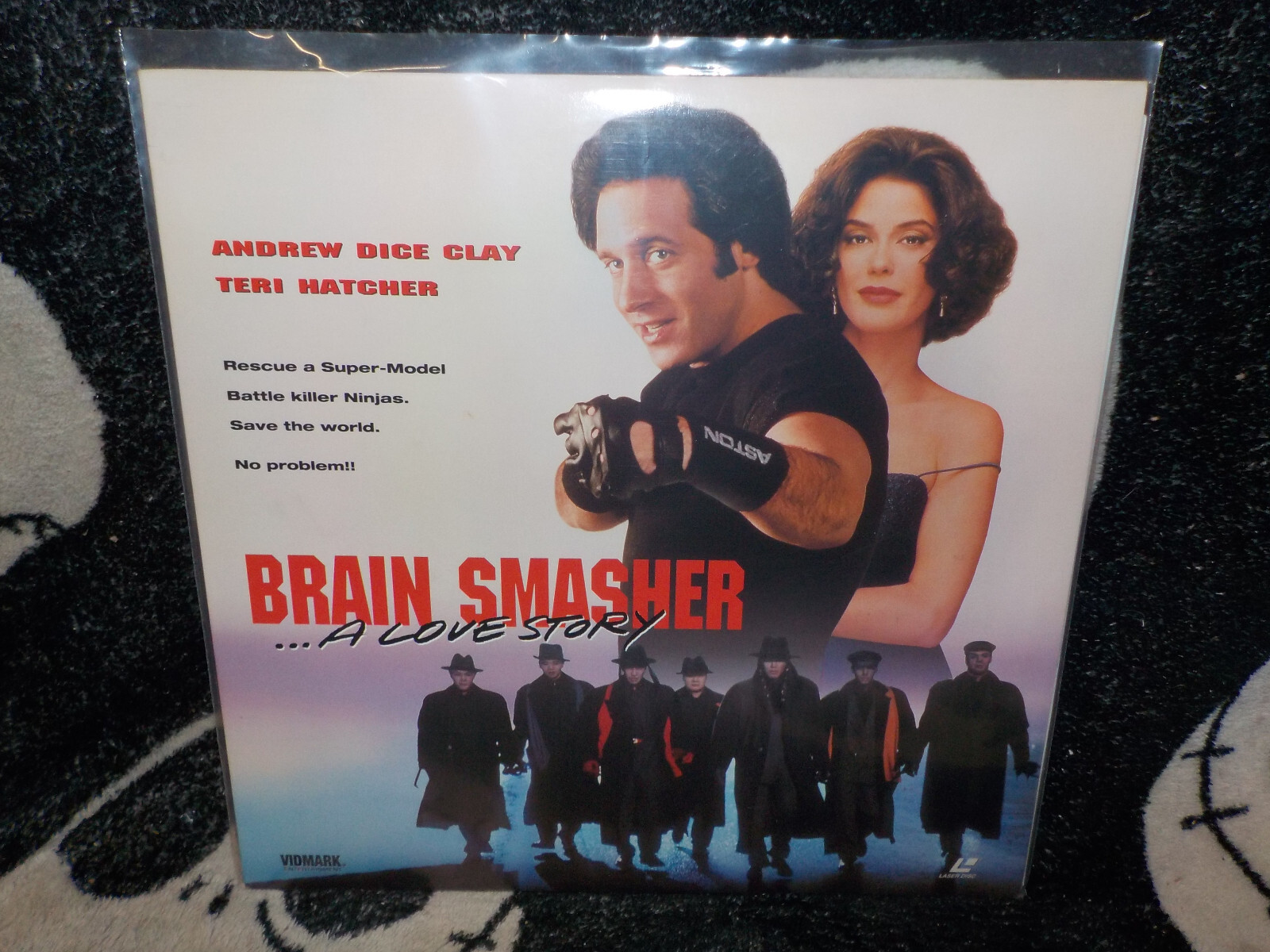 Brain Smasher ...A Love Story Laserdisc LD Andrew Dice Clay Free Shipping