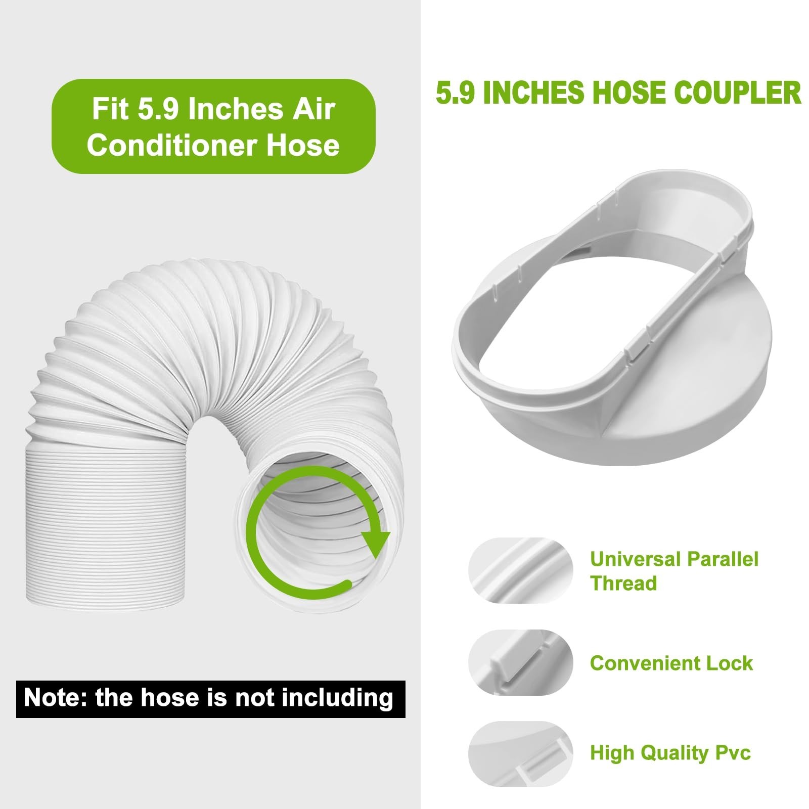 Upgrade Portable ac Window Vent Kit,ac Window Seal Kit,Portable Air Condition...