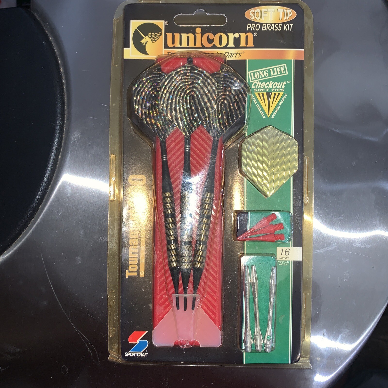 New Unicorn Sort Tip Tournament 800 Series Pro Brass Kit 16g Full Set