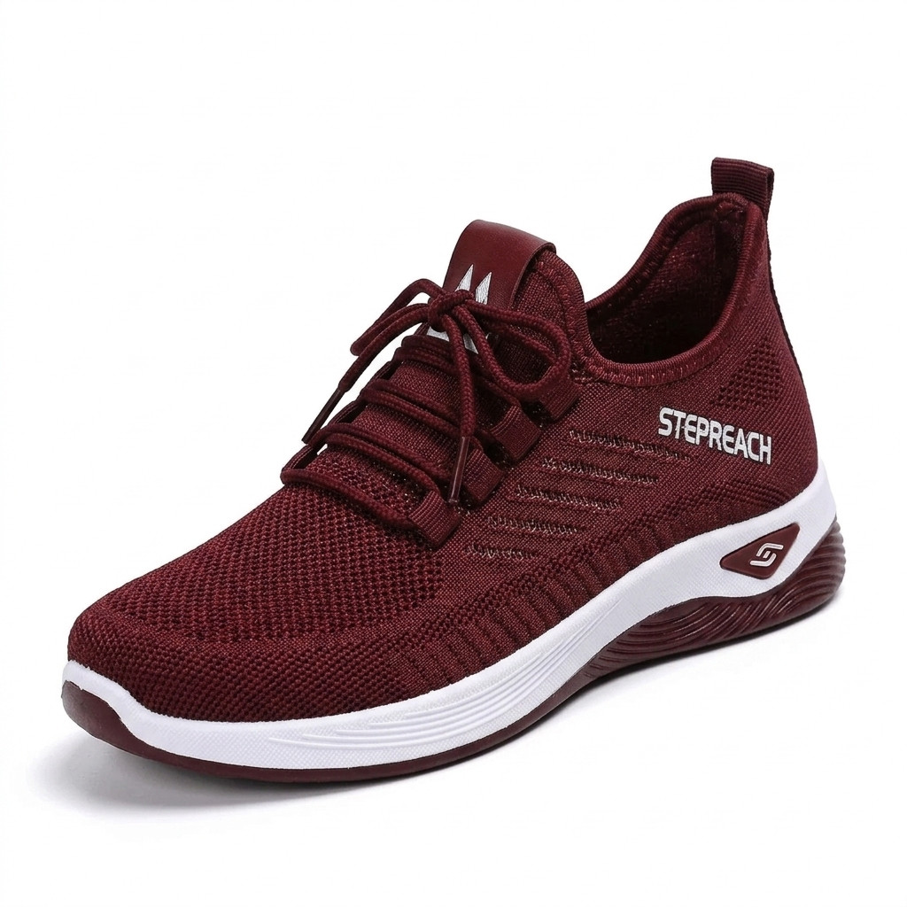 Women Lightweight Walking Sneakers Breathable Lace Up Casual Comfort Shoes