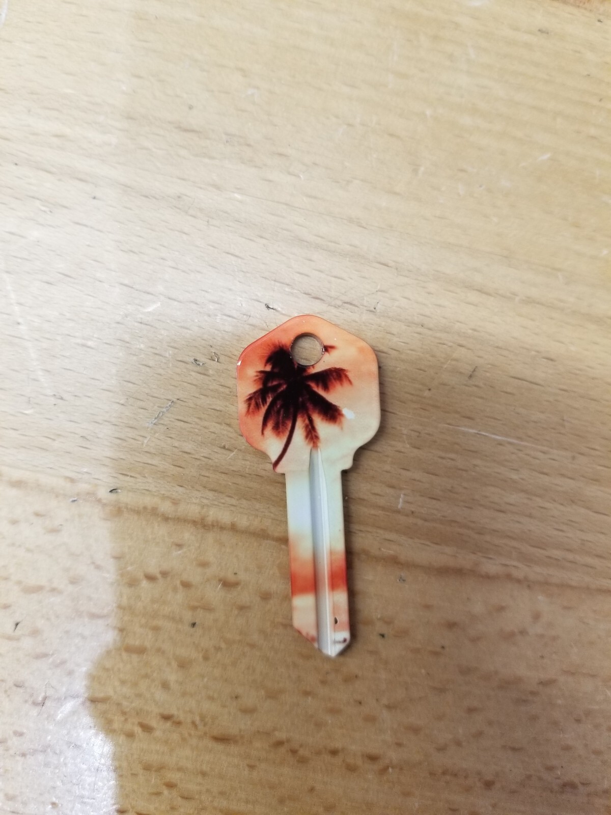 HAWAII SUNSET PRINTED KWIKSET KW1/KW10 KEYBLANK - READ DETAILS BELOW