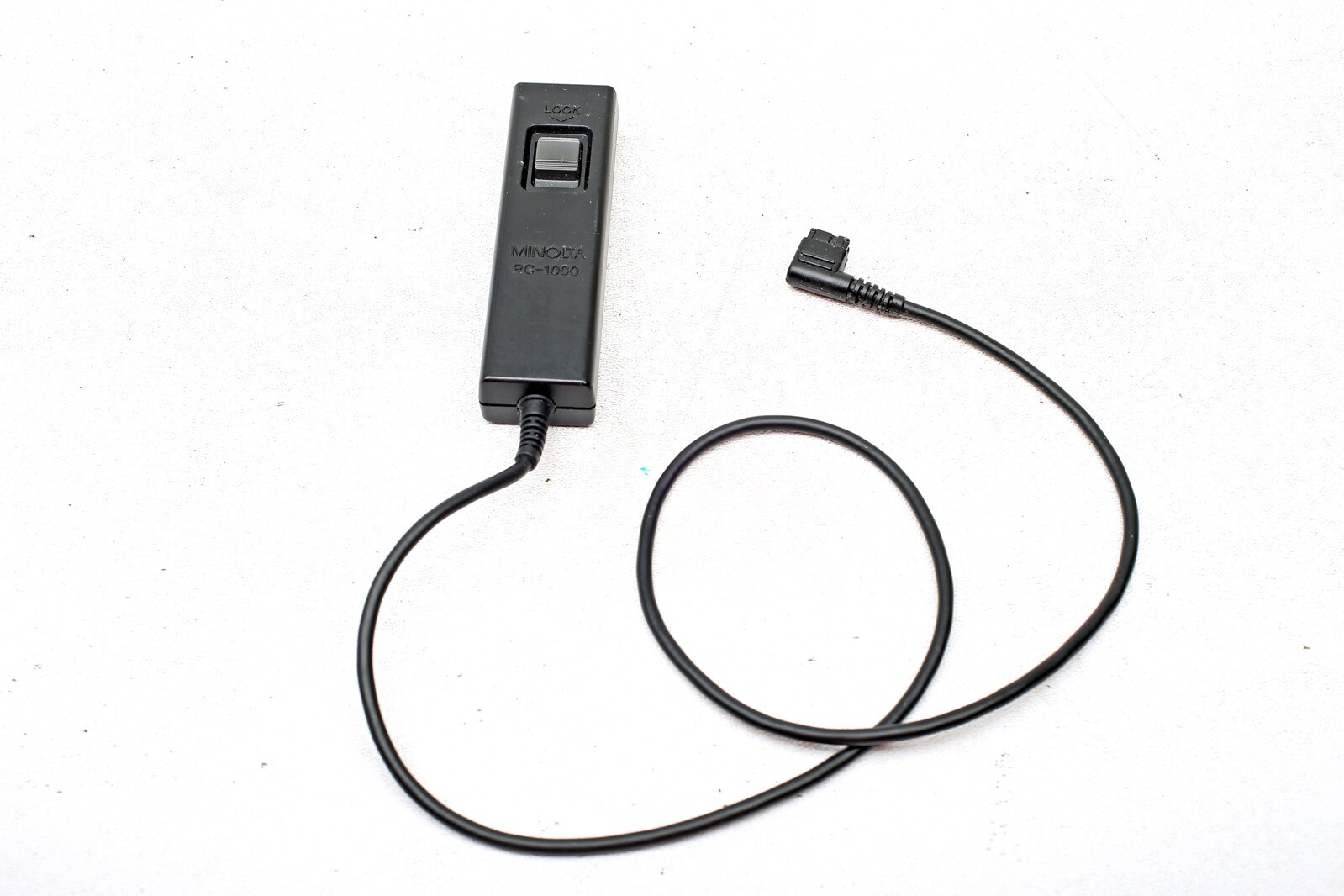 Minolta RC-1000 (RC-1000S)/ Sony RM-S1AM Shutter Release Cable +Bulb Lock+TESTED
