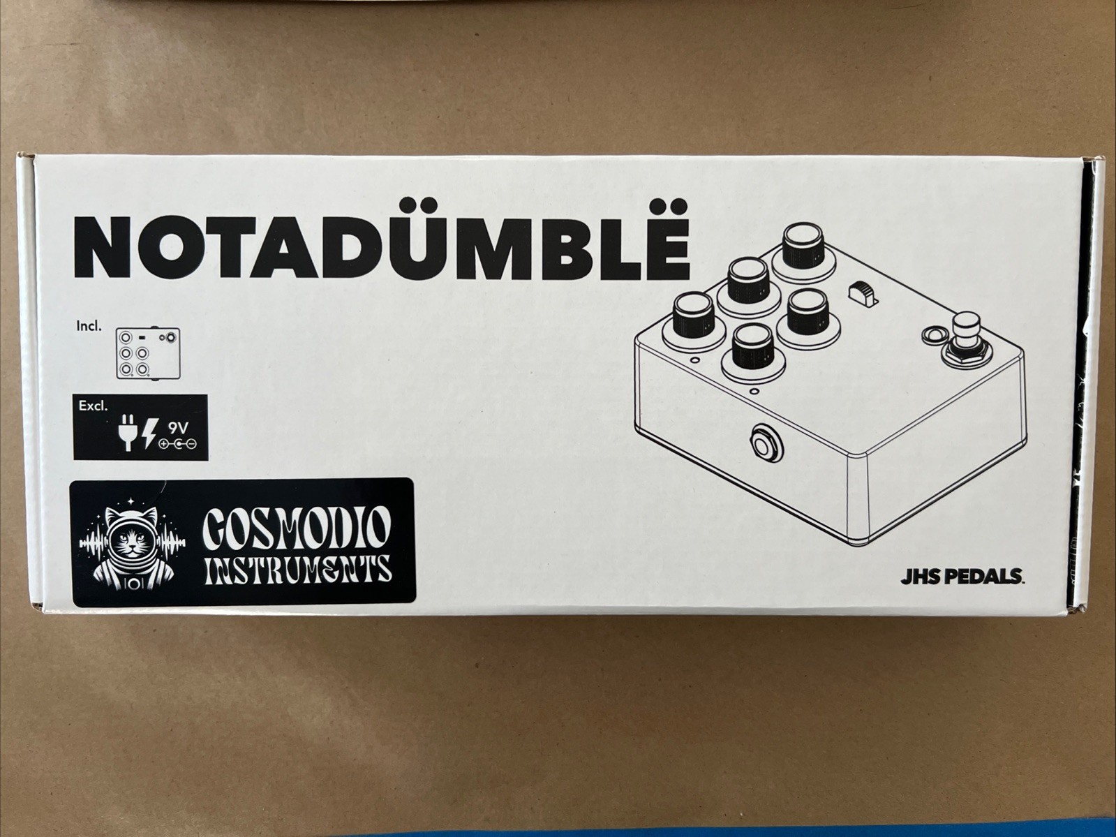 JHS Notadumble with Cosmodio Mod Guitar Effect Pedal Dumble Overdrive