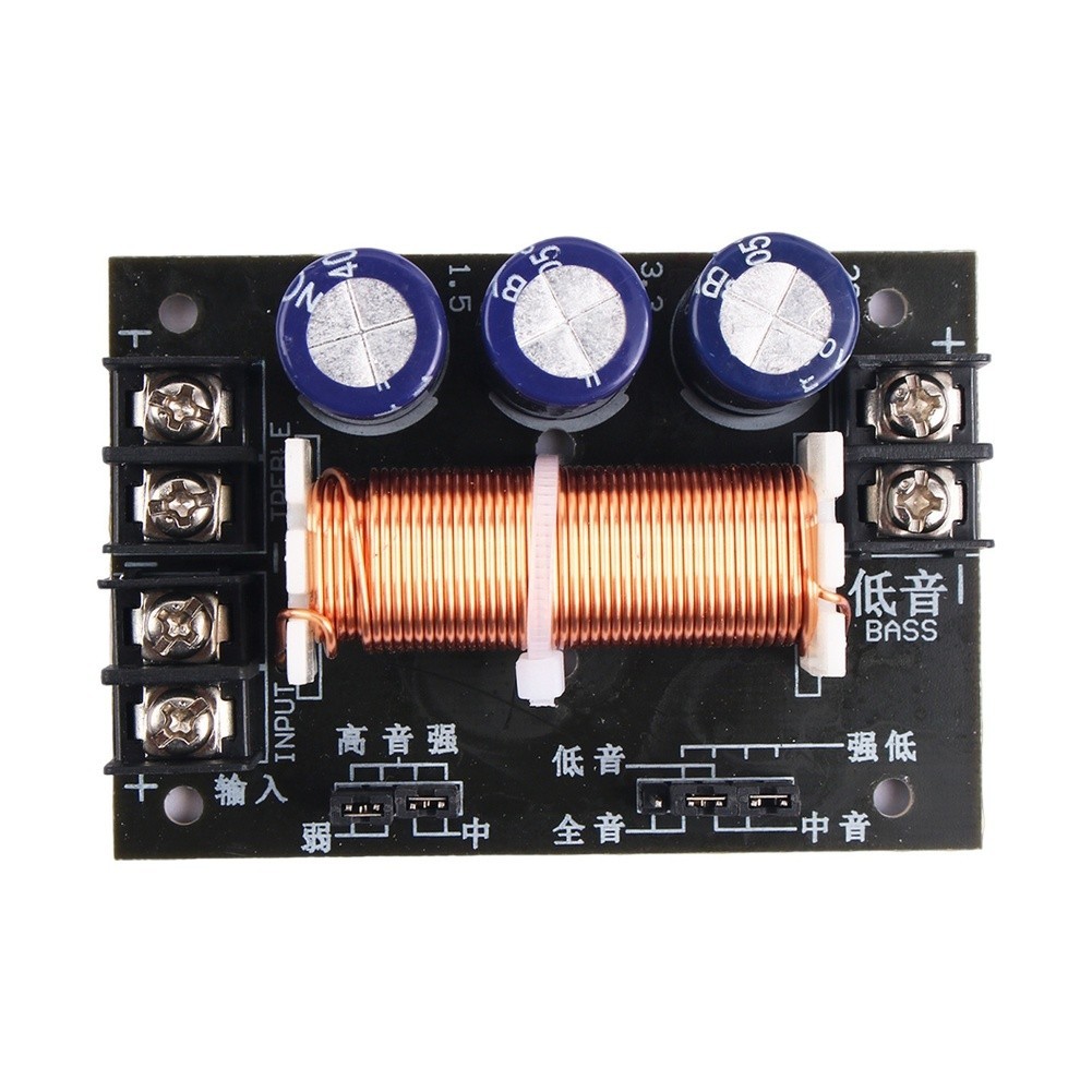 400W Crossover Divider for High Low Frequency Splitting in Audio Setups