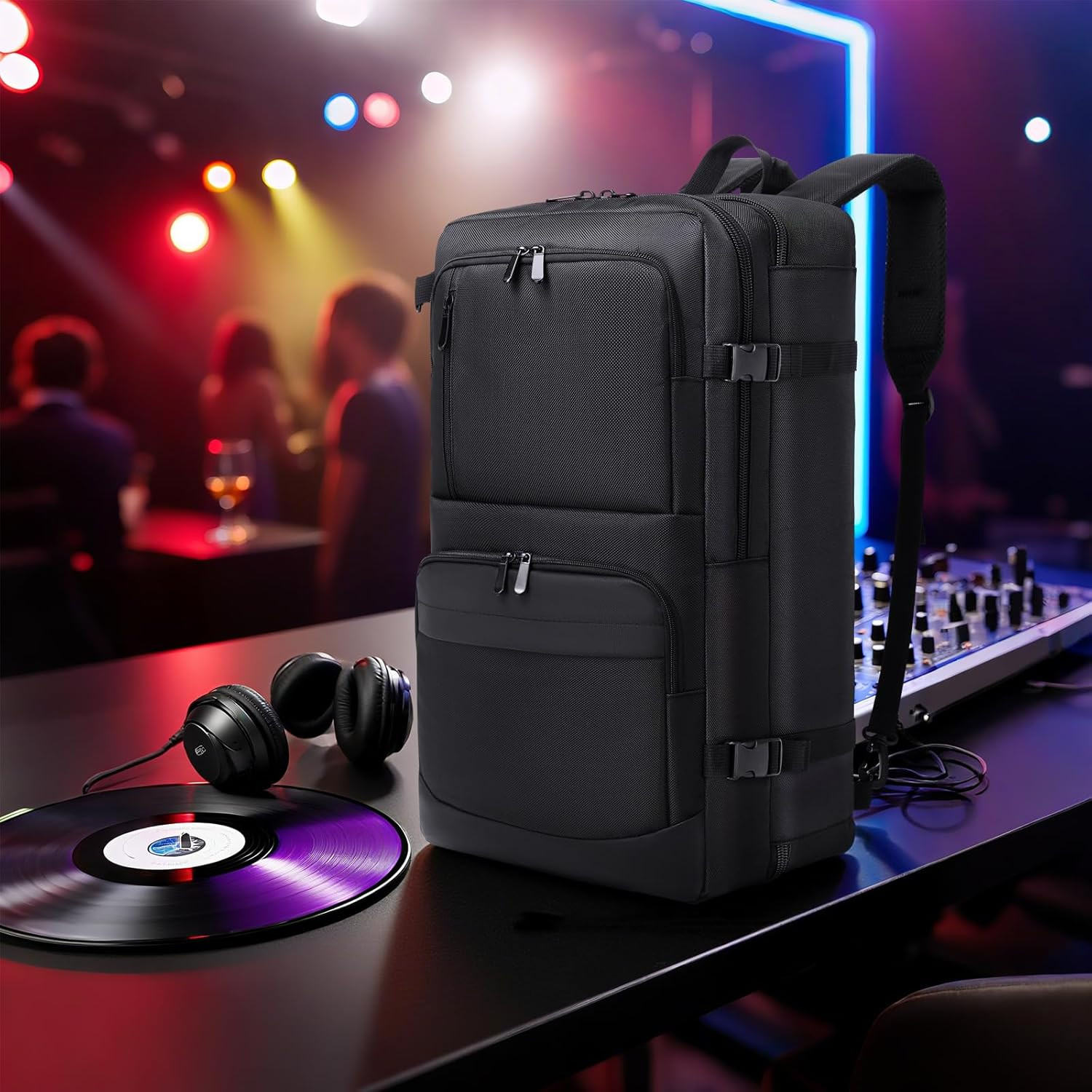 DJ Controller Case Compatible with Pioneer DDJ-FLX4/DDJ-400/DDJ-REV1 - Thick Pad