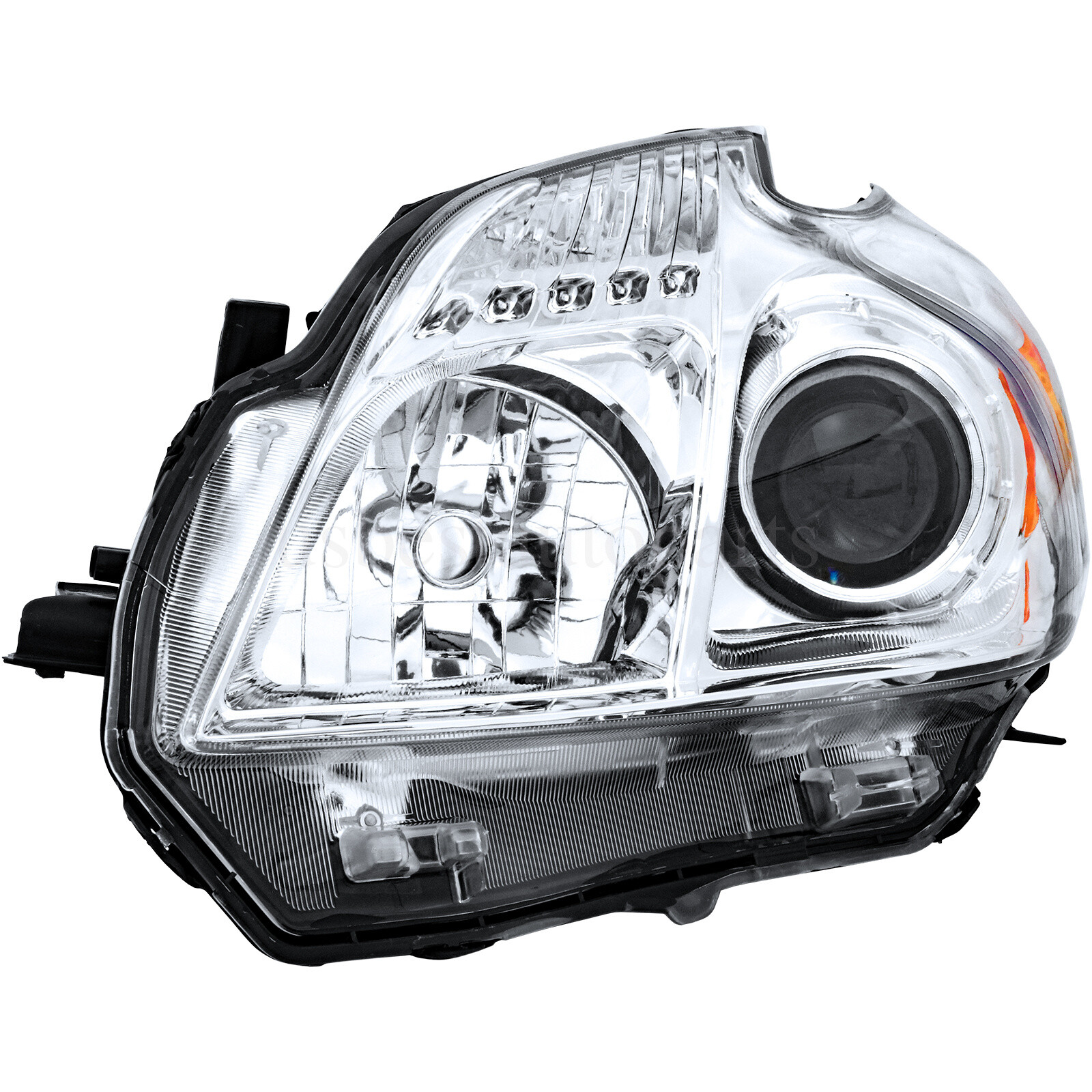 Headlights Headlamps Driver Passenger Pair For 2012 2013 2014 2015 Toyota Prius