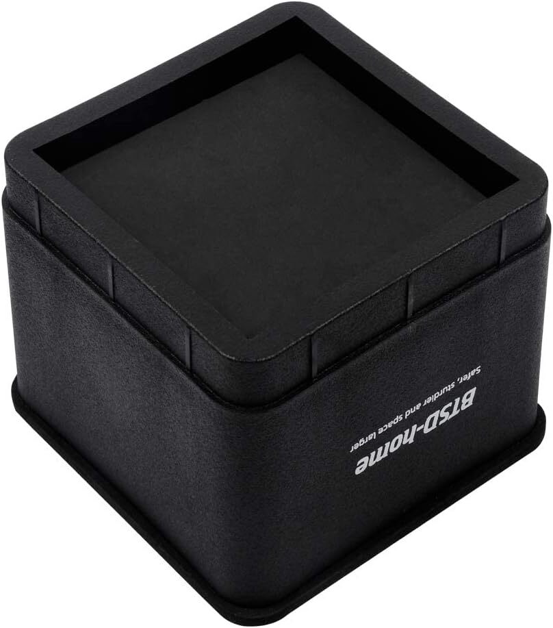 BTSD-home Bed Risers 3 or 6 Inch Heavy Duty Stackable Furniture Risers for Sofa