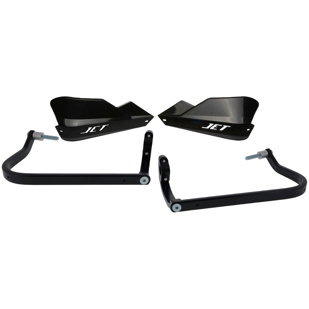 Barkbusters 2194370055 Jet Two Point Mounted Handguard Kit Black/Black