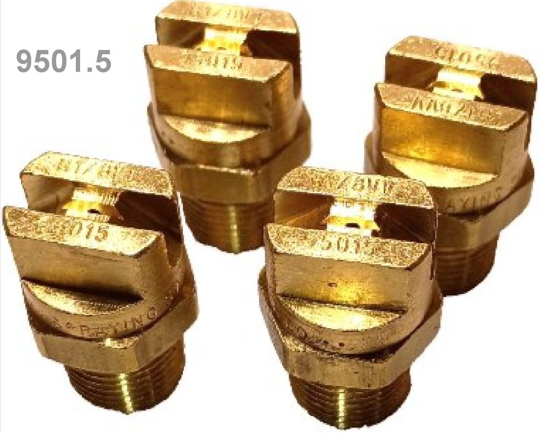 Carpet Cleaning - Brass V-Jets 9501.5 for wands