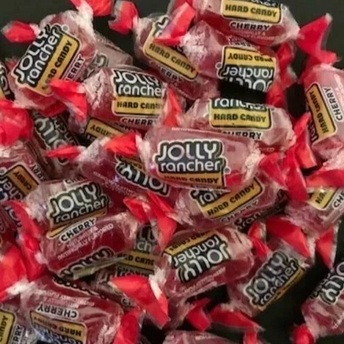Jolly Rancher ALL CHERRY Flavored Hard Candy- 1/2 POUND BAG