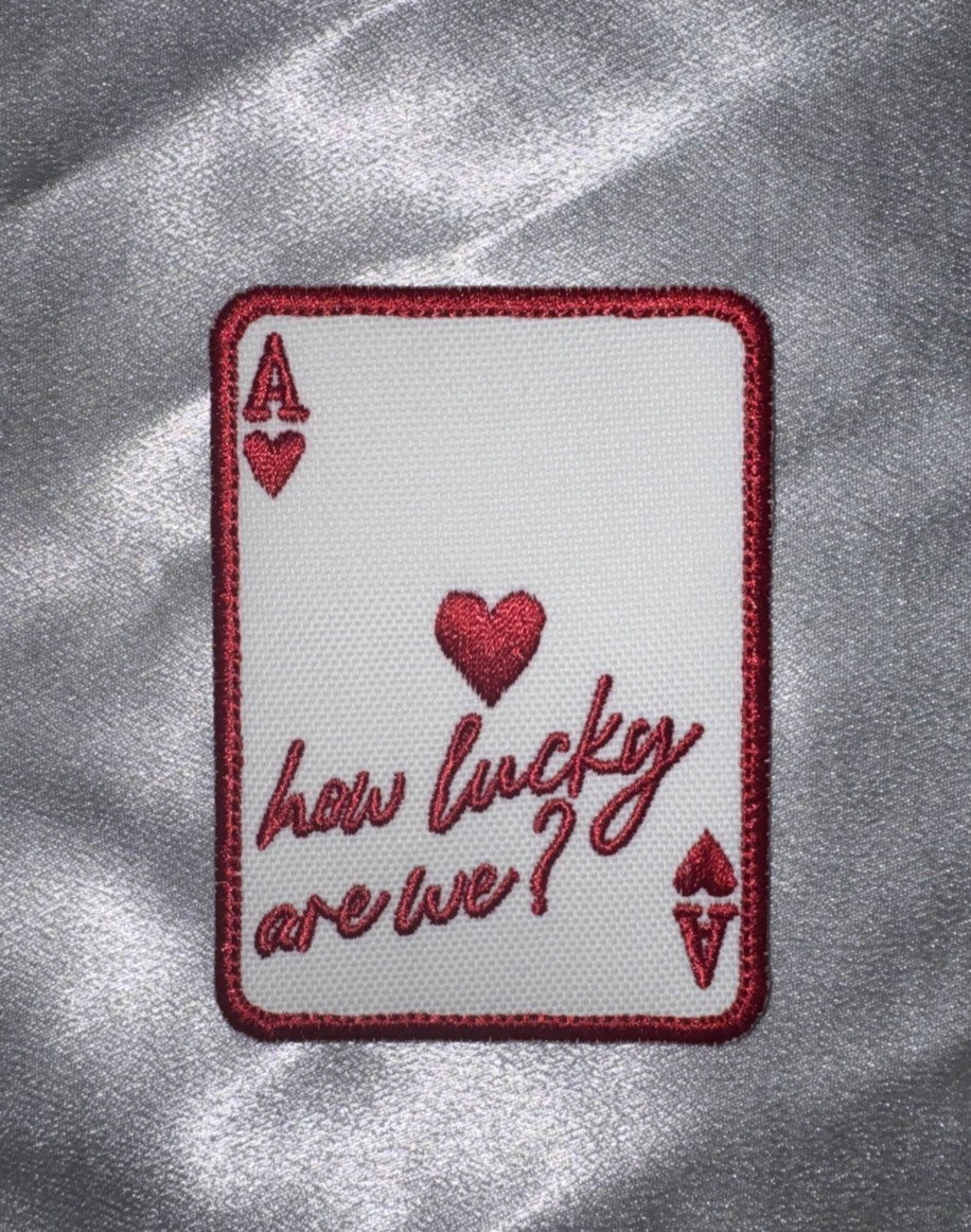 How Lucky Are We? Zach Bryan Embroidery Patch