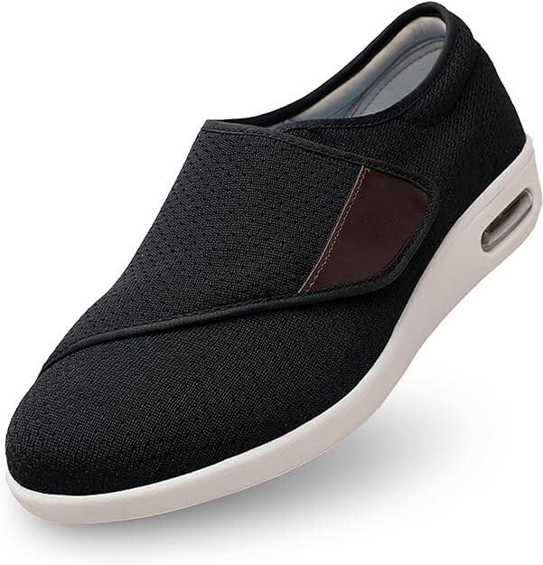 Diabetic Orthopedic Strap Walking Shoes Wide for Women Size 7 Wide Youyun New