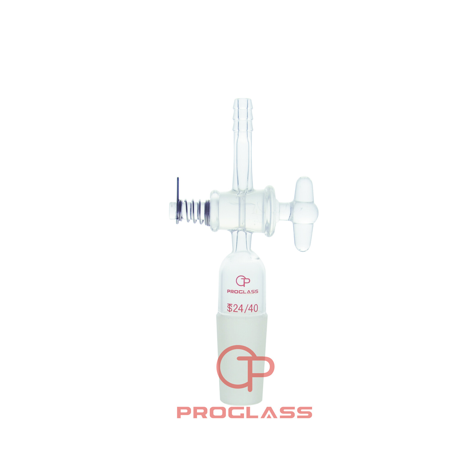 Laboratory Flow Control Straight Shaped Adapters Glass Stopcock