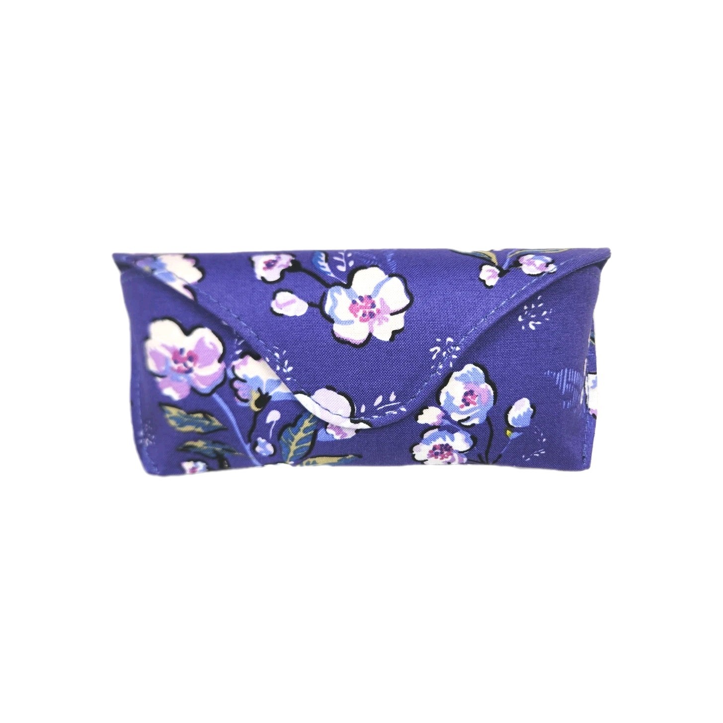 NWT Vera Bradley Eyeglass Case Wild Roses Sunglasses Purple
