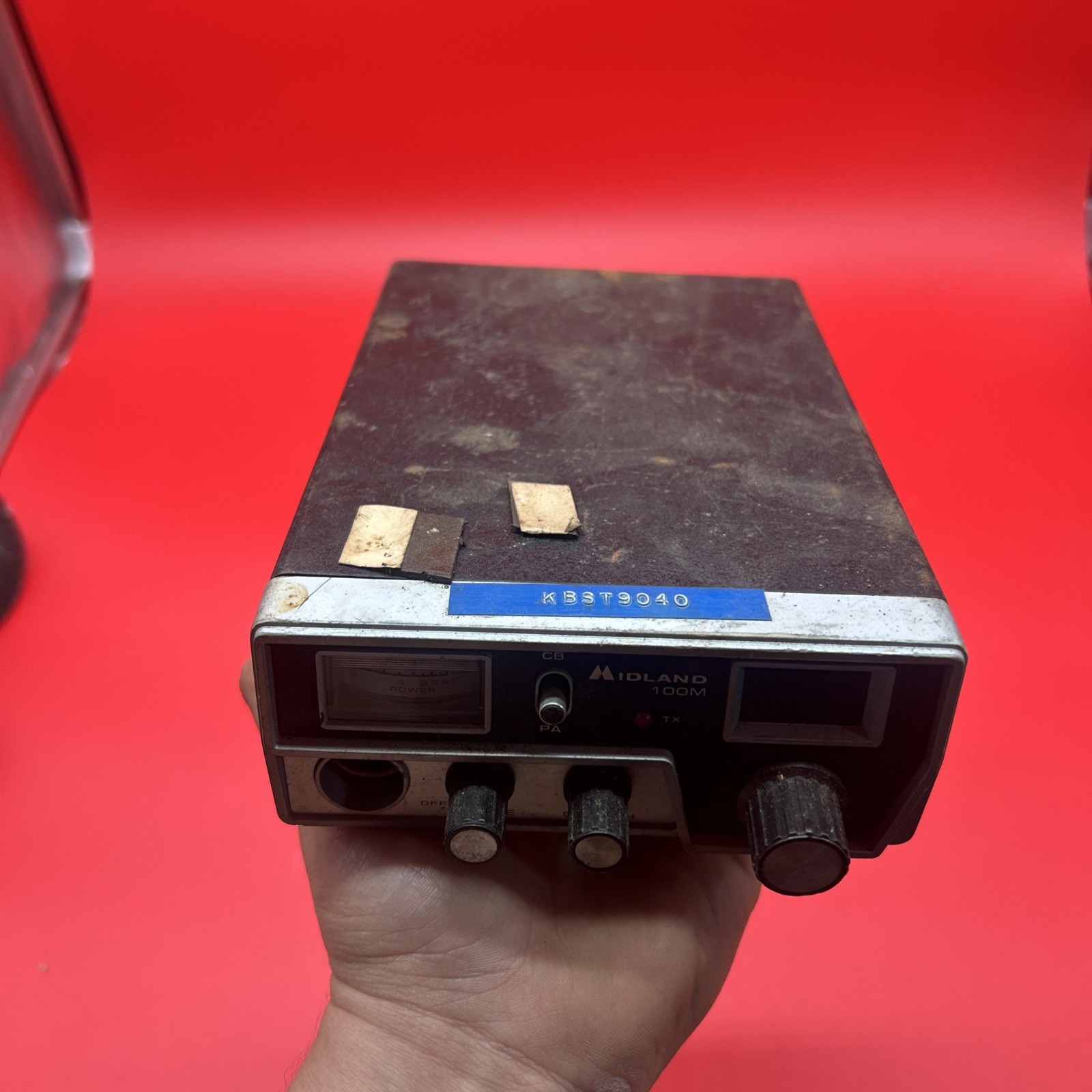 Vintage 1981 CB Radio Midland 100M *Untested*