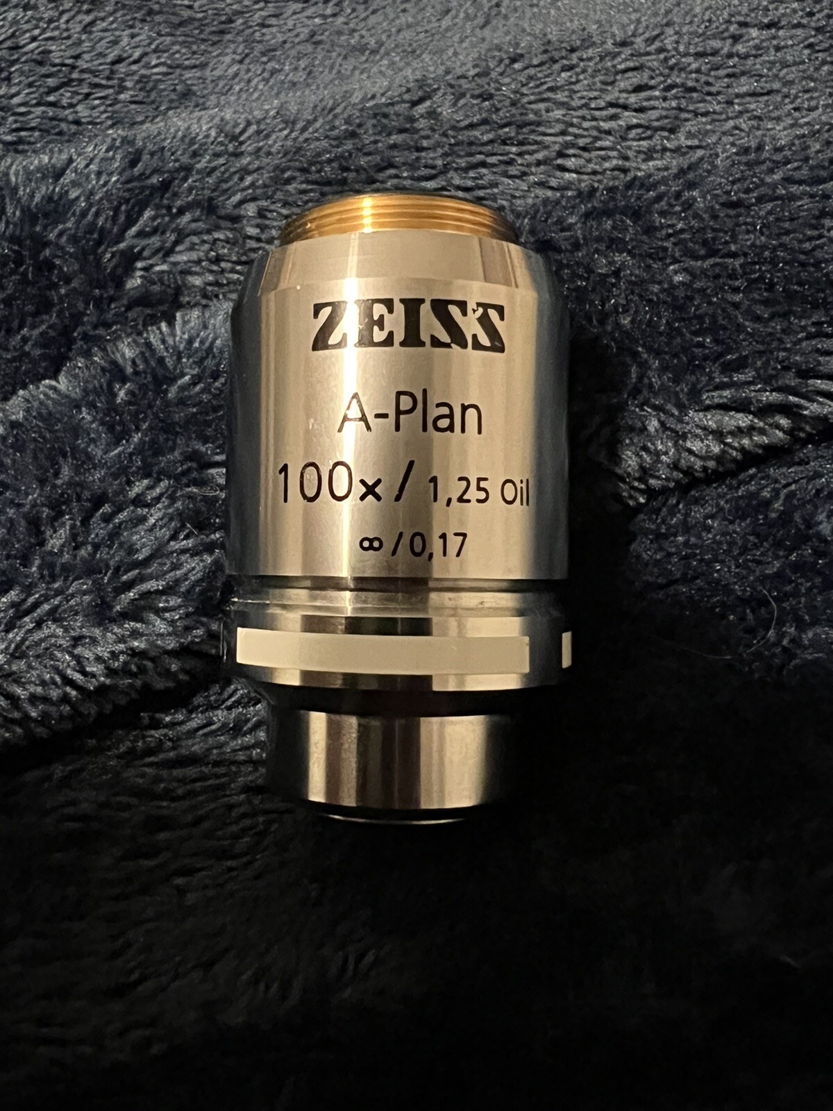 Zeiss A-Plan 100X/1.25 Oil Microscope Objective