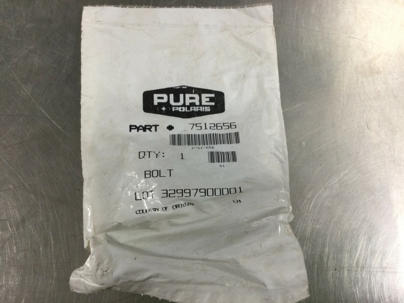 POLARIS TRAIL SKS XCR SP SPORT GT FRONT SUSPENSION BOLT 7512656 t030