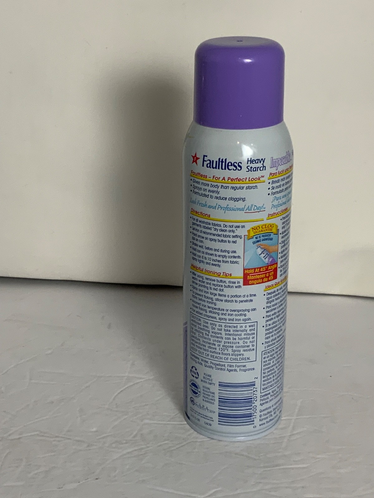 Faultless - Heavy Starch Spray NEW