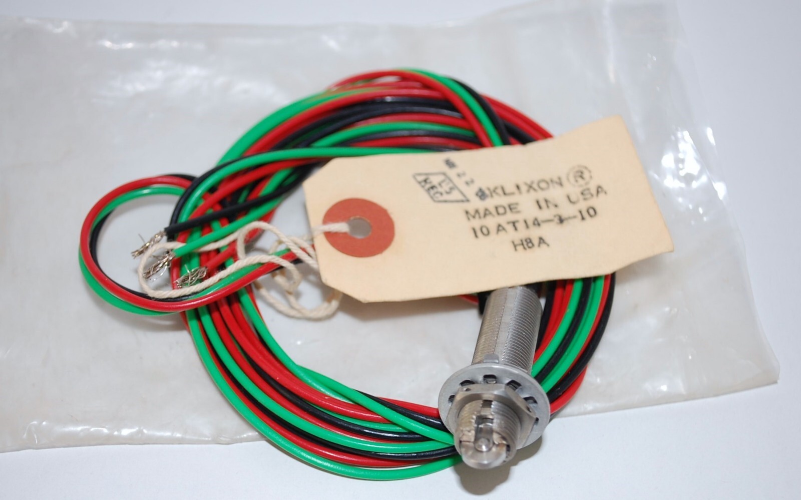 10AT14-3-10 Klixon Hermetic Switch - NOS- Aircraft Application