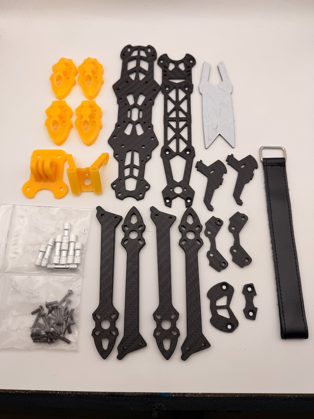 5 Inch Carbon Fiber FPV Drone Frame with Hardware