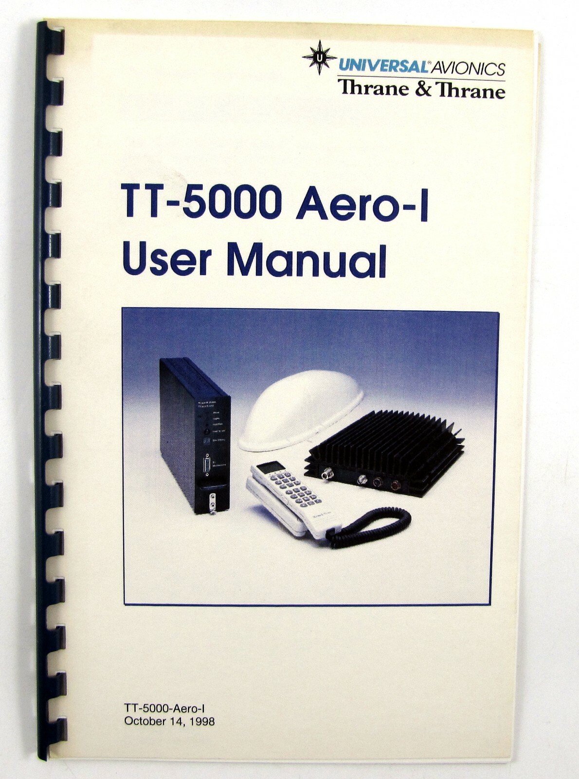Universal Avionics TT-5000 Aero-I User Manual 1998
