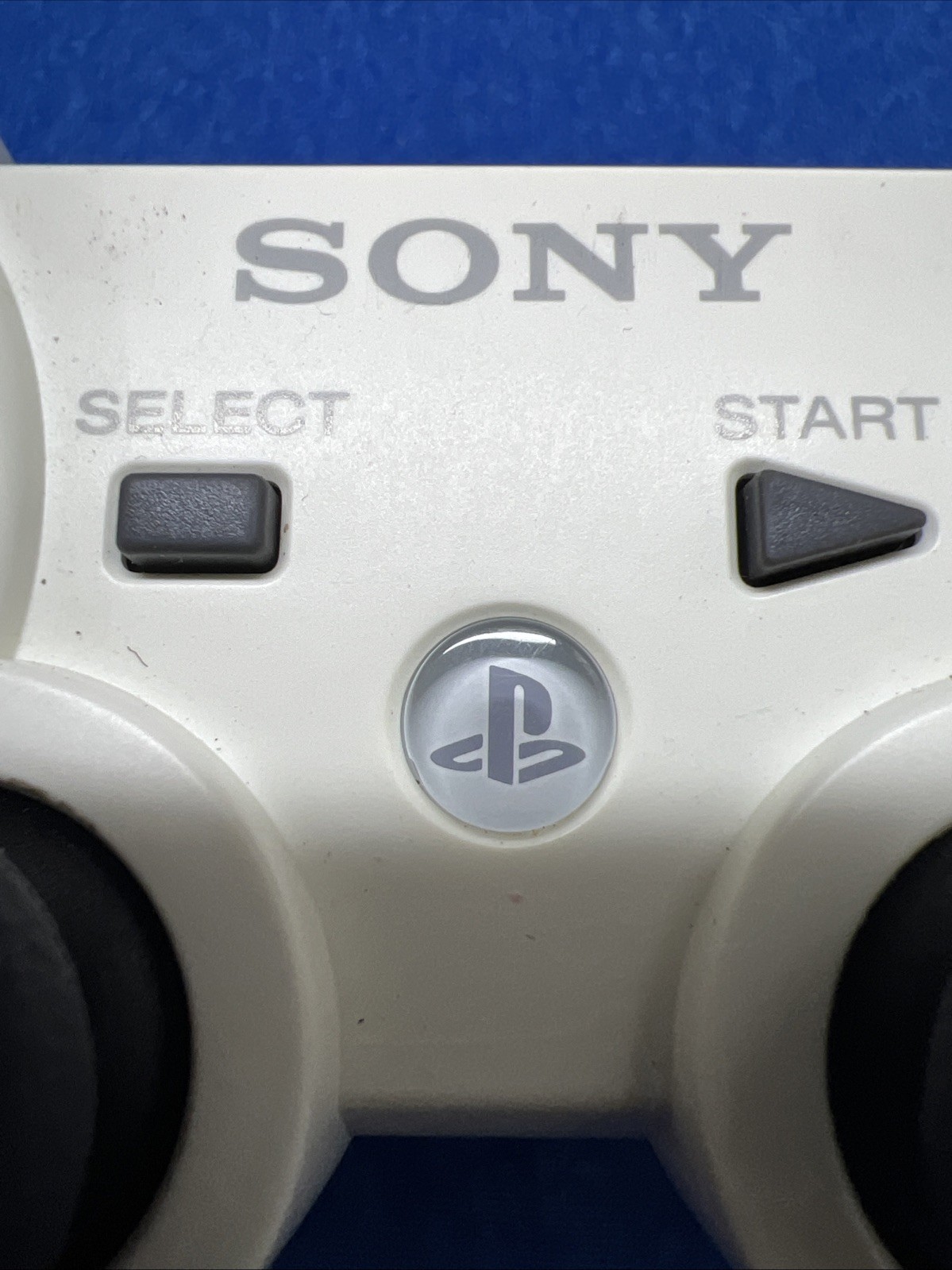 Sony PS3 DualShock 3 Wireless Controller – White OEM Original Tested