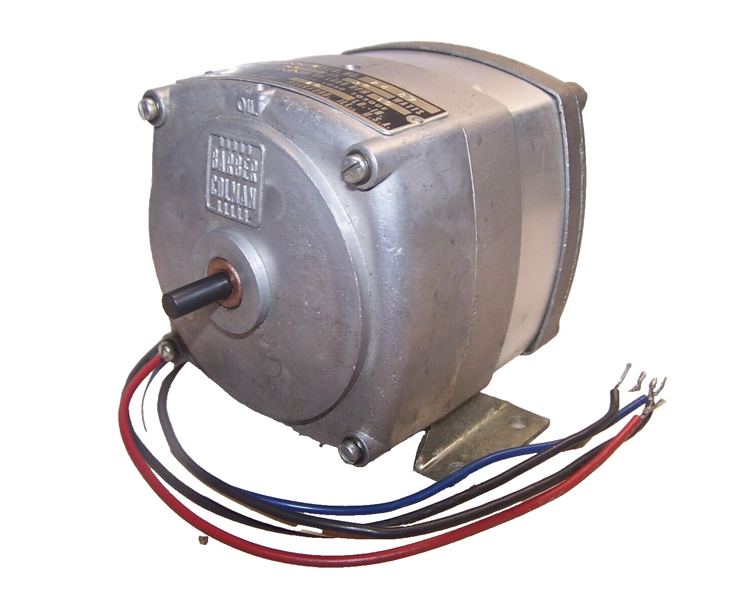 BARBER COLMAN 5.5 RPM AC ELECTRIC MOTOR 115 VAC 10 LB-IN TORQUE  PZ-KE4959-1