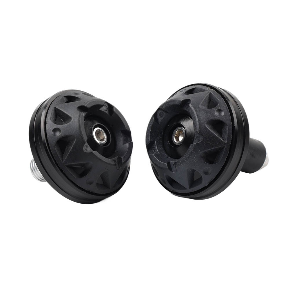 Black Front Fork Frame Slider Wheel Crash Drop Protection for Yamaha TMAX530