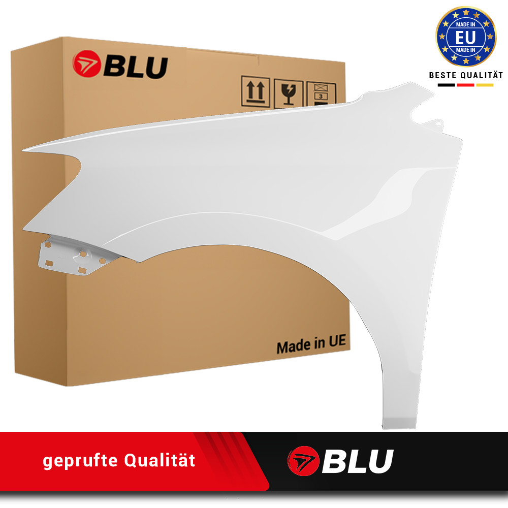 Fender For VW Polo 6R V 5 LC9A Left White 2009-2017 Front Painted New