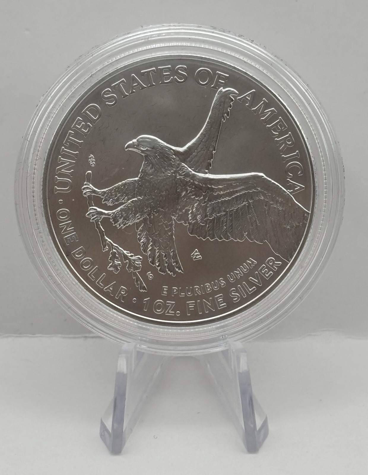 2024-W U.S. Mint Uncirculated American Silver Eagle, CoA and Original Packaging