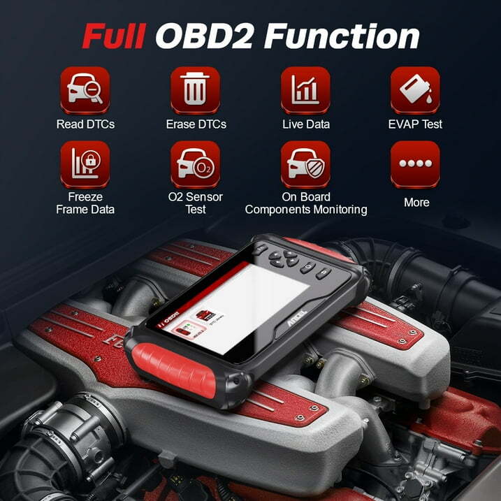 Ancel FX8000 Automotive Car Diagnostic Tool OBD2 Scanner All System Code Reader