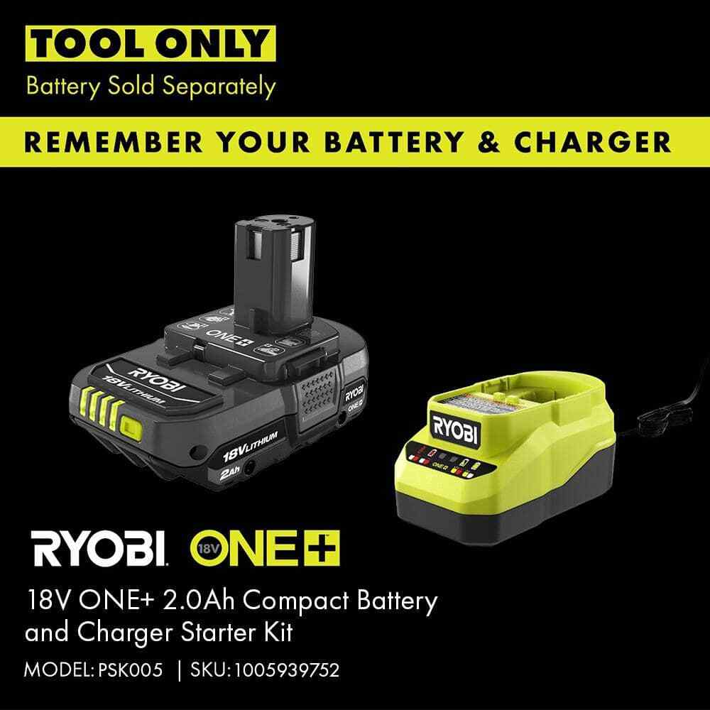 RYOBI ONE+ 18V Cordless High Pressure Inflator (Tool Only)
