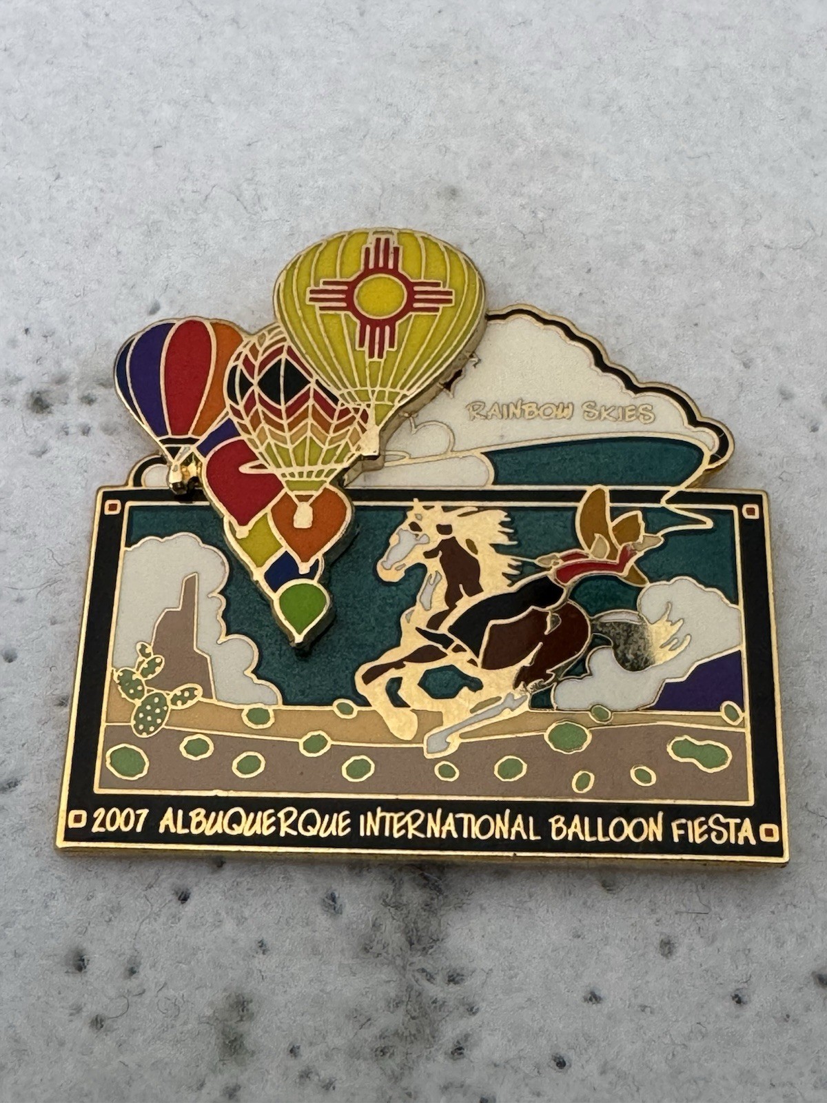Albuquerque International Balloon Fiesta 2007 Pin
