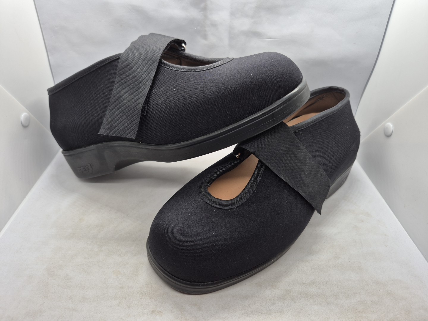 Apex Ambulator Stretchable Orthopedic Diabetic Single Strap Shoes Men 7.5-8 W 9