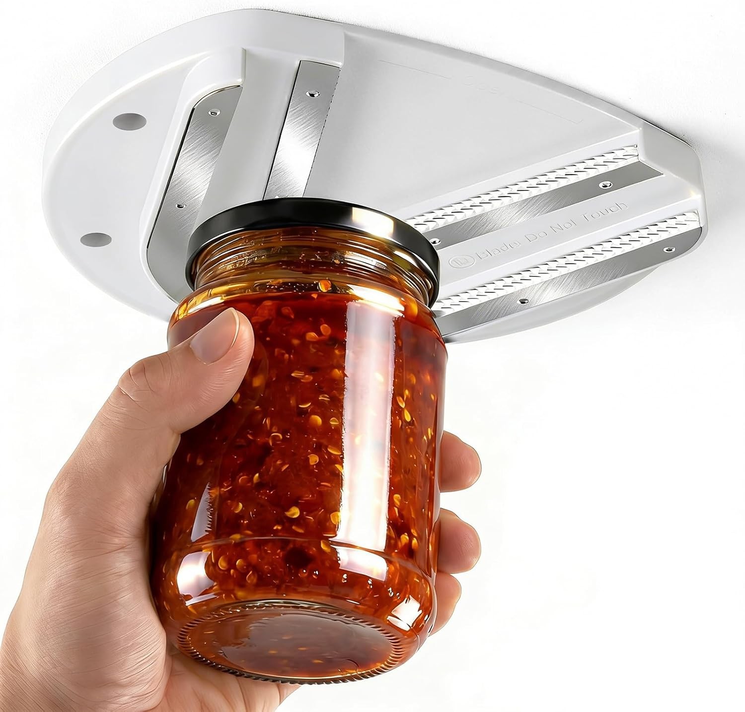 Mount-on Cabinet  for Weak Hands, Seniors with Arthritis, Double