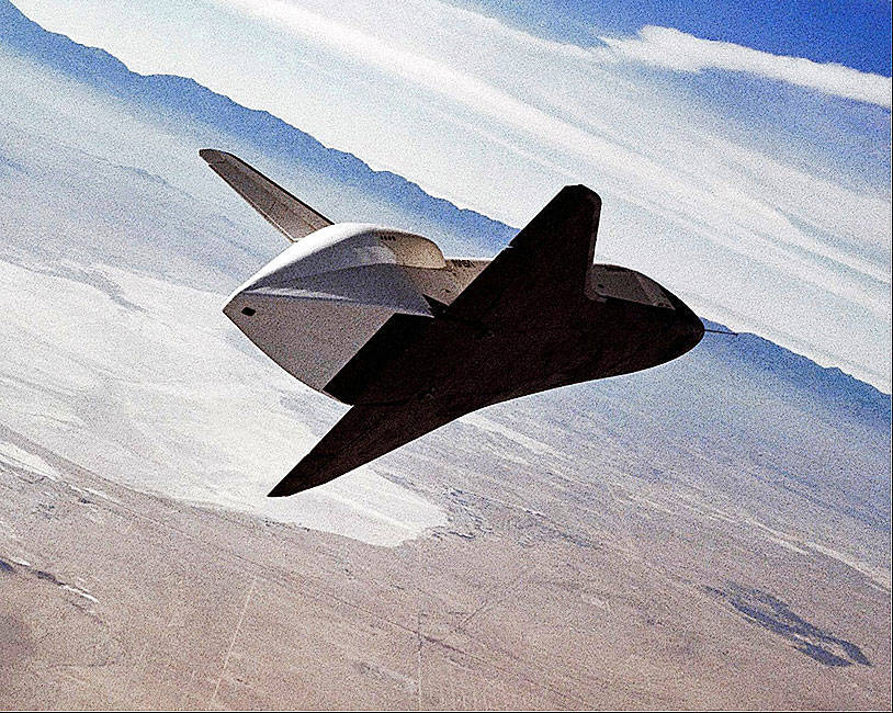 SPACE SHUTTLE PROTOTYPE ENTERPRISE IN FLIGHT 8x10 GLOSSY PHOTO PRINT
