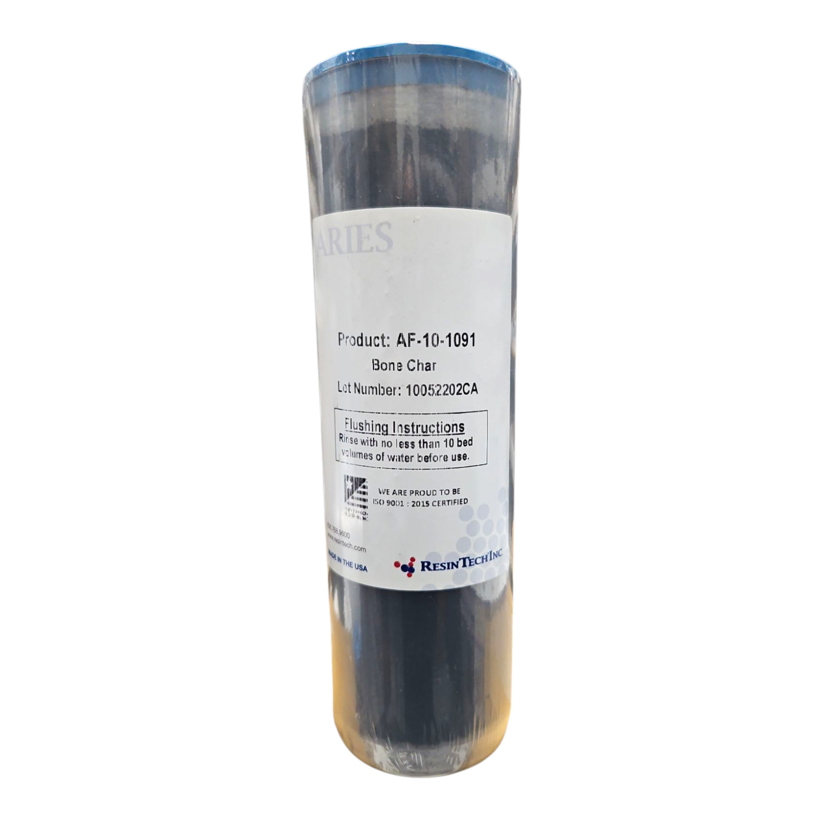 Aries Bone Char Fluoride Reduction Filter Cartridge ( AF-10-1091 ) Size 2.5"x10"